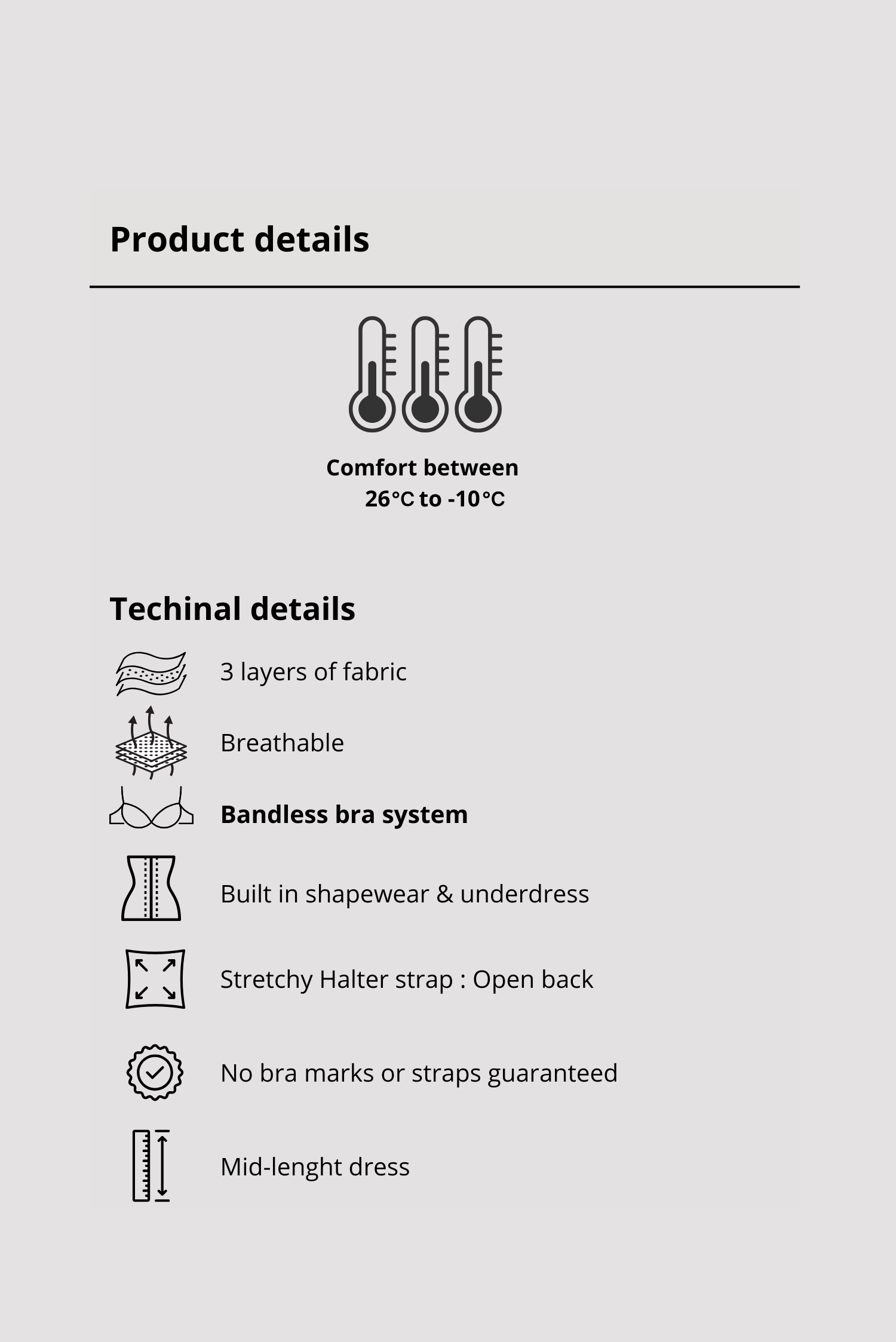 HALTER NECK MIDI DRESS