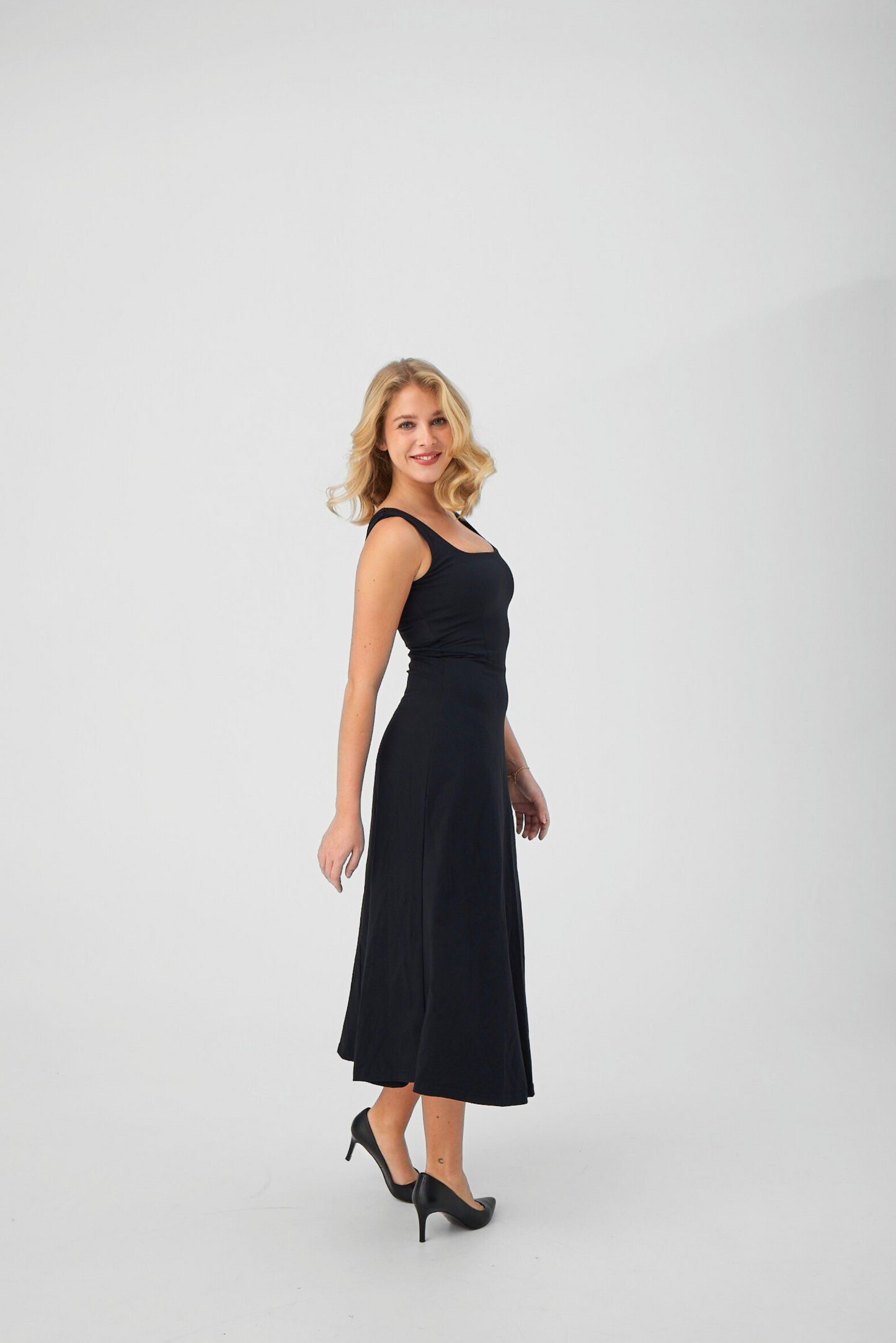 REVERSIBLE FLOWY TANK DRESS